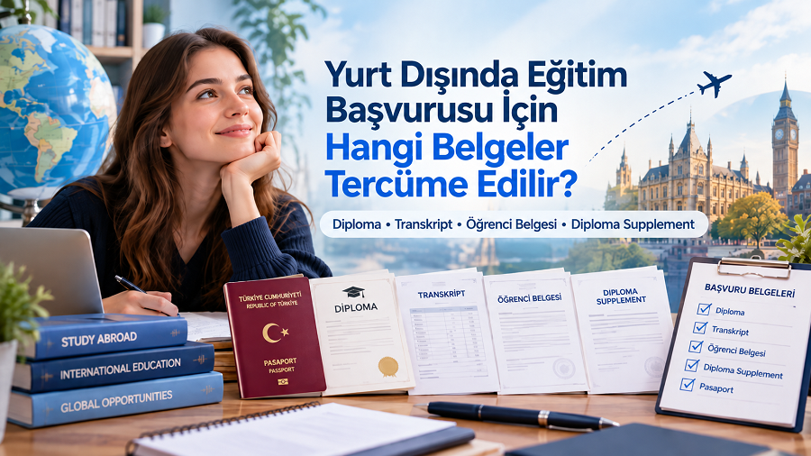 Yurt dışında üniversite okumak, yüksek lisans yapmak veya Erasmus gibi bir değişim programına katılmak isteyen öğrencilerin başvuru sürecinde karşılaştığı en önemli konulardan biri belge hazırlığıdır.